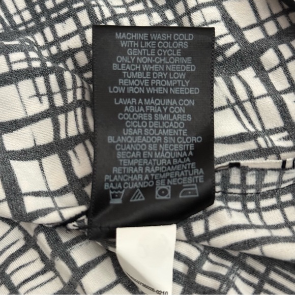 Norma Kamali Sleeveless Stretch Jersey Ruched Mini Dress Broken Mesh Size Large - Picture 12 of 12